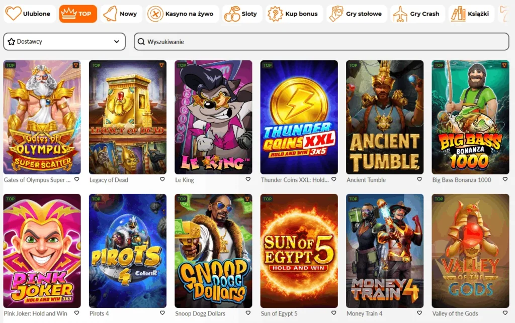 AllSpins Casino sloty popularne automaty Pragmatic Play