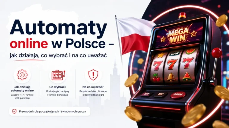 Automaty online w Polsce 2026 – jak działają, co wybrać i na co uważać