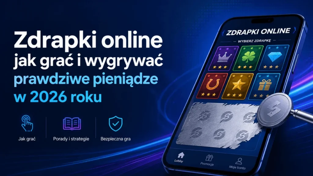 Zdrapki online na telefonie – wybór gier zdrapkowych w aplikacji mobilnej kasyna